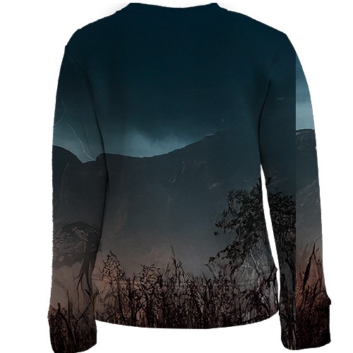 Дитячий 3D світшот DOOM TDA (вид ззаду)