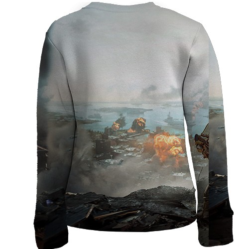 Дитячий 3D світшот Battlefield 6 (вид ззаду)