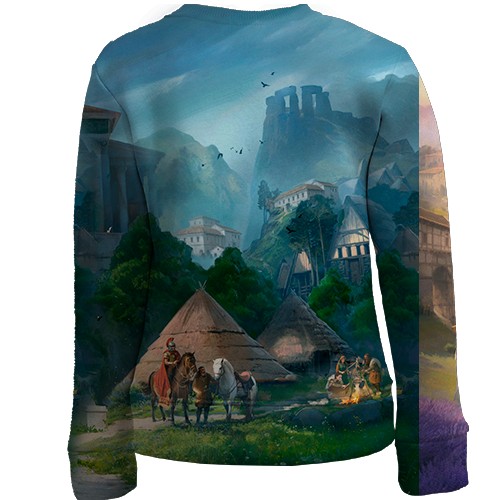 Дитячий 3D світшот Anno 117: Pax Romana (вид ззаду)