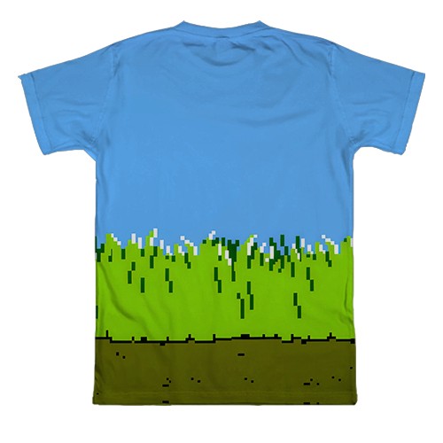 3D футболка Duck Hunt (вид ззаду)