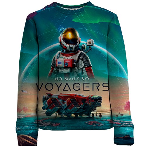 Детский 3D свитшот No Man