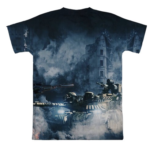 3D футболка Battlefield VI (вид сзади)