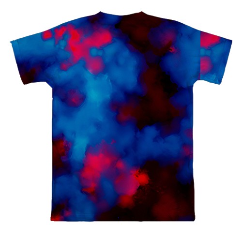 3D футболка SONIC EXE (вид ззаду)