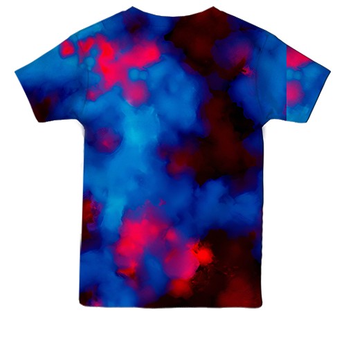 Детская 3D футболка SONIC EXE (вид сзади)