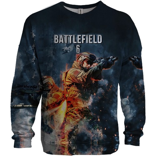 3D світшот Battlefield VI (вид спереду)