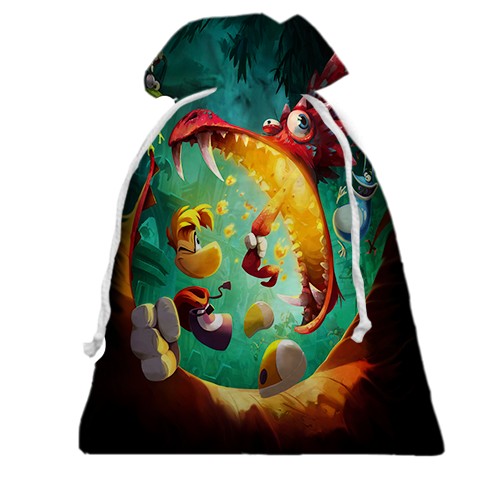 3D Подарунковий мішечок Rayman Legend (вид ззаду)