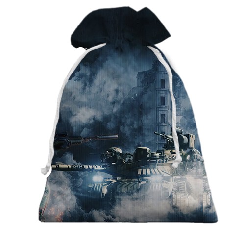 3D Подарунковий мішечок Battlefield VI (вид ззаду)