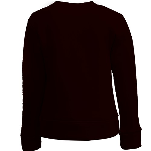 Детский 3D свитшот Batman red (вид сзади)