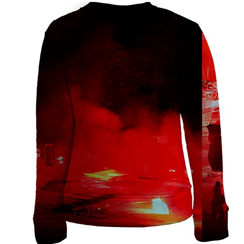 Детский 3D свитшот Ready or Not (вид сзади)