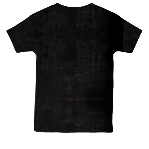 Детская 3D футболка Baldur`s Gate 3 (вид сзади)