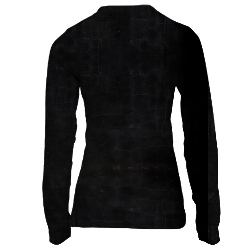 Женский 3D лонгслив Baldur`s Gate 3 (вид сзади)