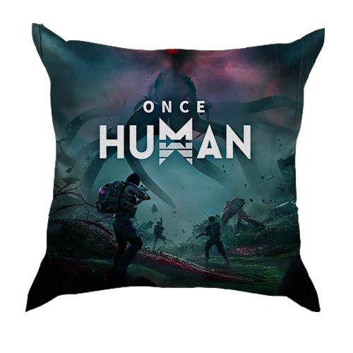 3D подушка Once Human (вид спереди)