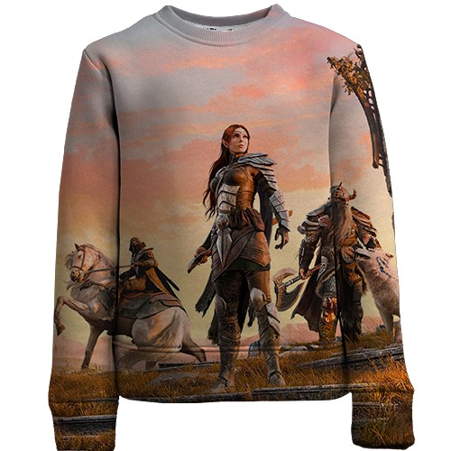 Дитячий 3D світшот TESO Worm Cult (вид спереду)