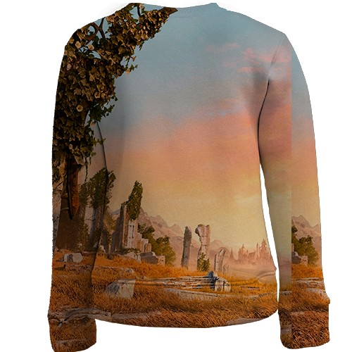 Дитячий 3D світшот TESO Worm Cult (вид ззаду)