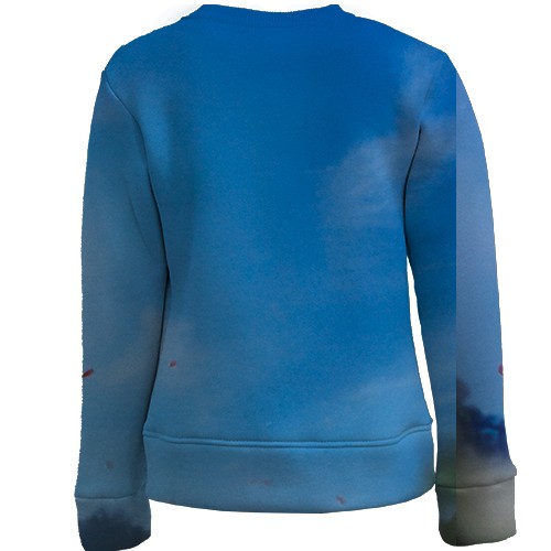 Дитячий 3D світшот F1 2024 Max Verstappen (вид ззаду)