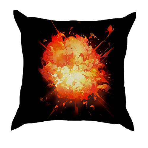 3D подушка Chicken Gun (вид ззаду)