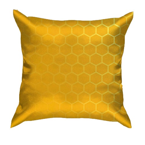 3D подушка Minecraft пчелы (вид сзади)