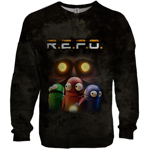 3D світшот R.E.P.O. (вид спереду)