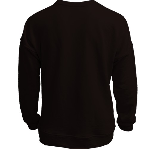 3D світшот з Пікачу - рокером (вид ззаду)