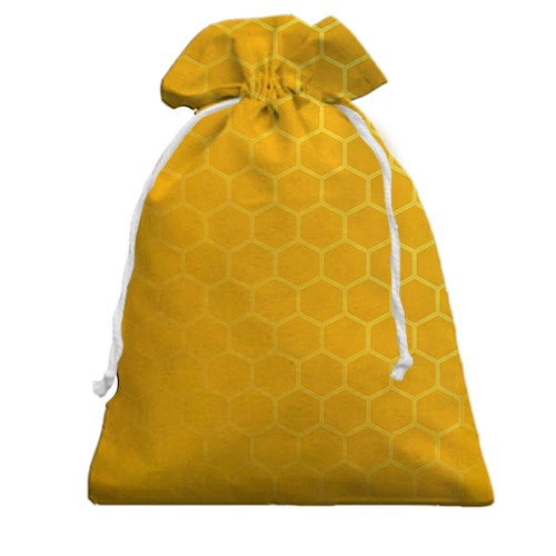 3D Подарунковий мішечок Minecraft бджоли (вид ззаду)