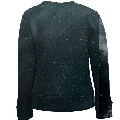 Детский 3D свитшот TES V Skyrim - Dragon (вид сзади)