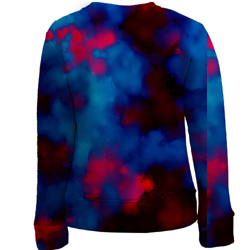 Дитячий 3D світшот SONIC EXE (вид ззаду)