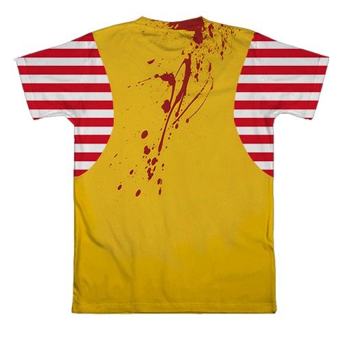 3D футболка Рональд Макдональд (вид сзади)