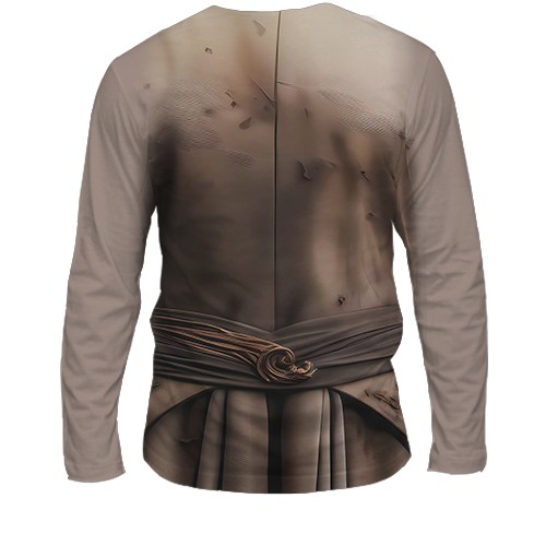 Мужской 3D лонгслив Пират (вид сзади)