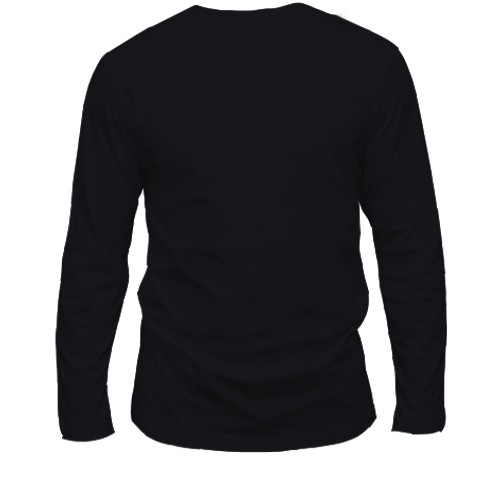 Чоловічий 3D лонгслів Чужий на рентгені (вид ззаду)