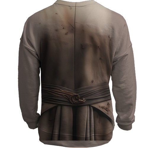 3D світшот Пірат (вид ззаду)