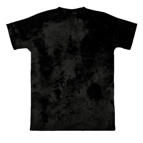 3D футболка Скелет виглядає (вид ззаду)