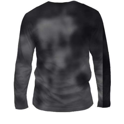 Чоловічий 3D лонгслів Ікер Касільяс (вид ззаду)