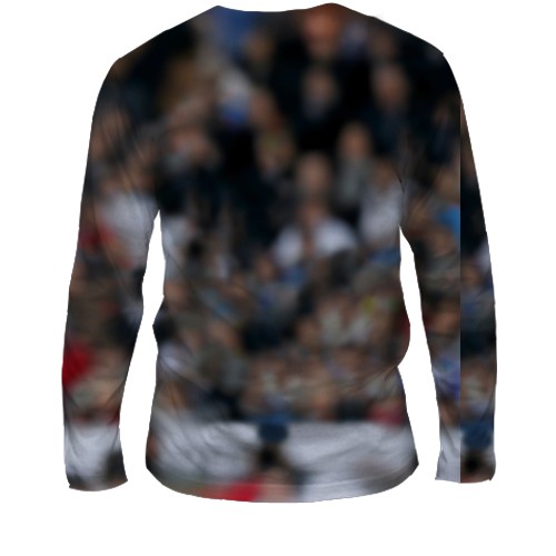 Чоловічий 3D лонгслів Ікер Касільяс (2) (вид ззаду)