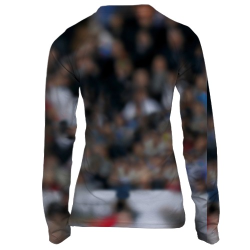 Жіночий 3D лонгслів Ікер Касільяс (2) (вид ззаду)