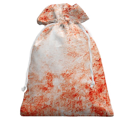 3D Подарочный мешочек Пятна крови (вид сзади)