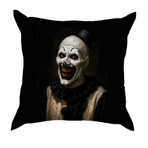 3D подушка Клоун Арт (вид спереду)