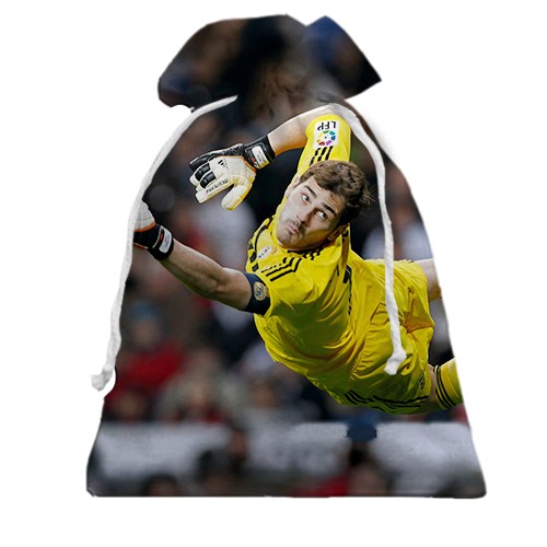 3D Подарунковий мішечок Ікер Касільяс (2) (вид спереду)