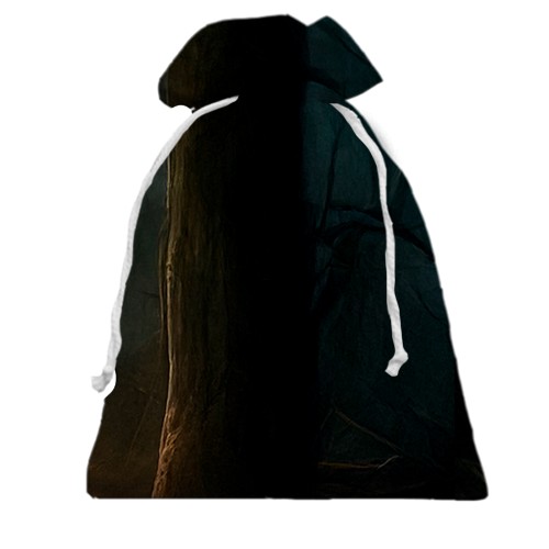 3D Подарочный мешочек Вендиго в лесу (вид сзади)