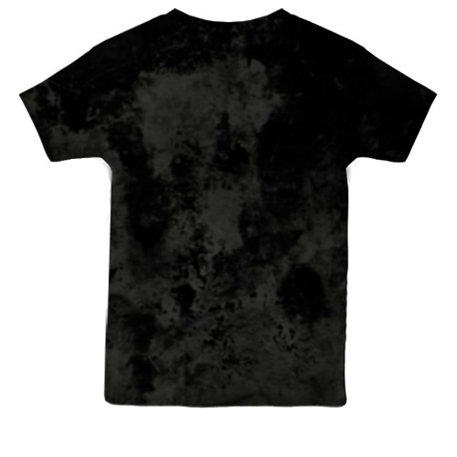 Дитяча 3D футболка Скелет виглядає (вид ззаду)