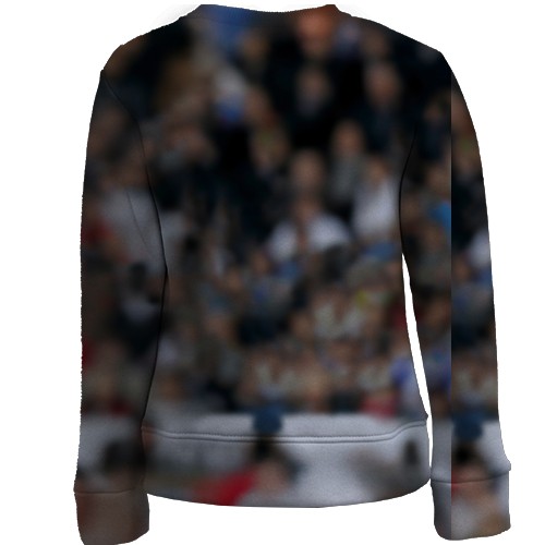 Детский 3D свитшот Икер Касильяс (2) (вид сзади)