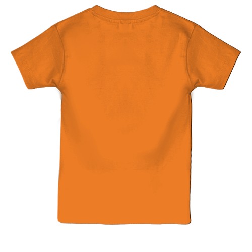 Дитяча 3D футболка Аніме дівчина, Хелловін (вид ззаду)