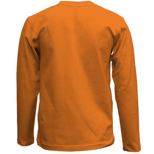 Детский 3D лонгслив Аниме девушка, Хэллоуин (вид сзади)