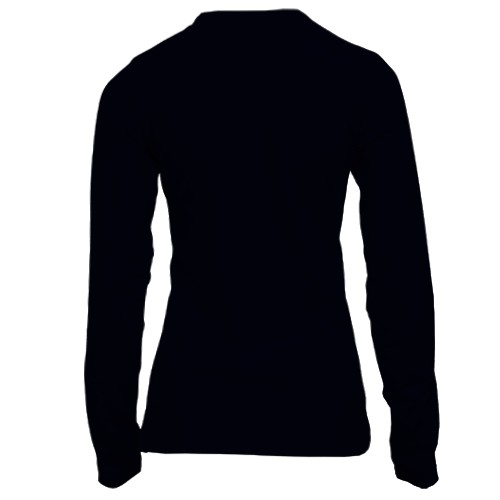 Жіночий 3D лонгслів із конем 2026 (вид ззаду)