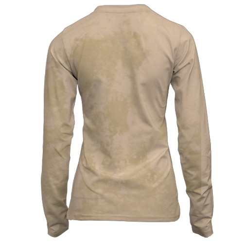 Жіночий 3D лонгслів з хом