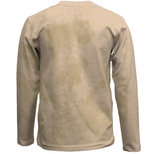 Детский 3D лонгслив с хомяком (вид сзади)