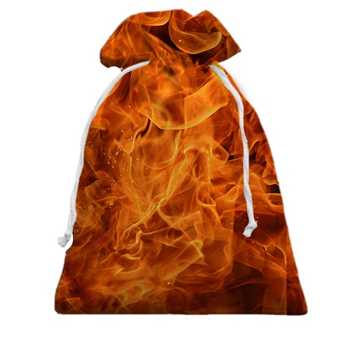 3D Подарунковий мішечок з Вогненним конем (вид ззаду)