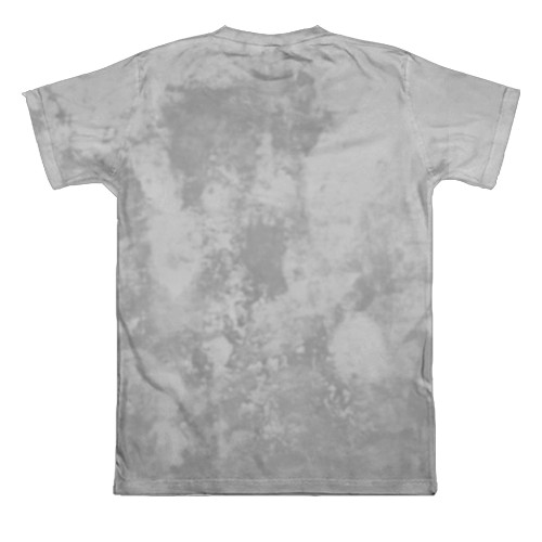 3D футболка Біле кошеня (вид ззаду)