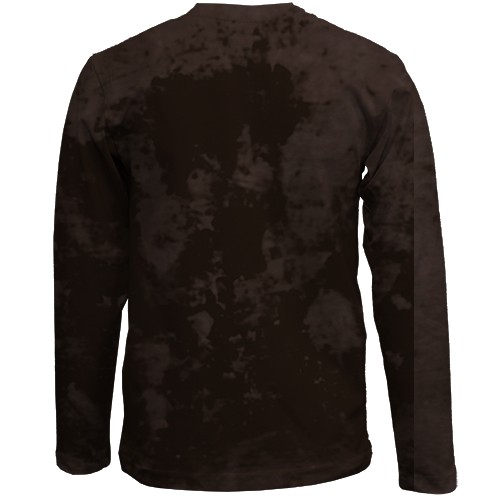 Детский 3D лонгслив со слоном (вид сзади)