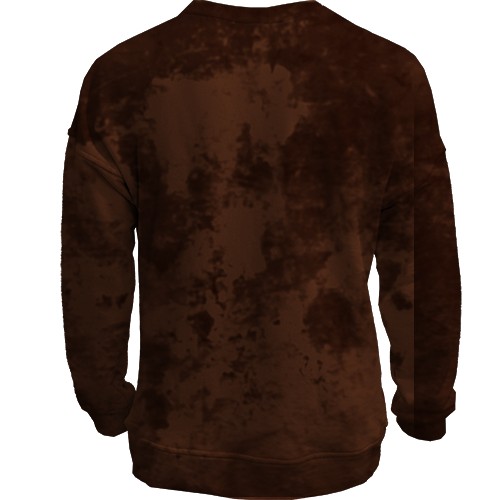 3D світшот з шаблезубим тигром (вид ззаду)