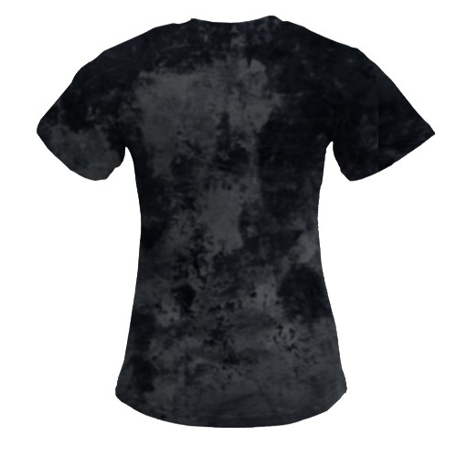 Жіноча 3D футболка Котяча мордочка (вид ззаду)